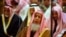 FILE - Saudi Arabia Grand Mufti, Sheikh Abdul Aziz Al-Asheikh, prays during a funeral at the Grand Mosque in Riyadh, Feb. 2008. 