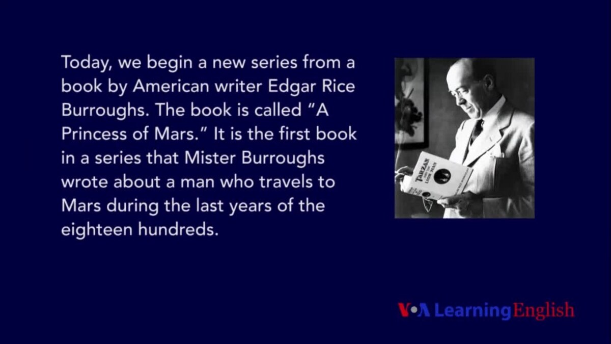 'A Princess of Mars,' by Edgar Rice Burroughs, Part One - Vimarsana News