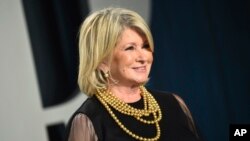 Martha Stewart en una foto de 2020.