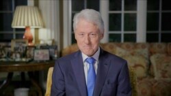In this image from video, former President Bill Clinton speaks during the second night of the Democratic National Convention, Aug. 18, 2020.
