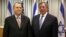 Israeli Defense Minister Ehud Barak, left, and U.S. Defense Secretary Leon Panetta in Tel Aviv, August 1, 2012.