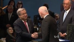 António Guterres Sworn In as New UN Chief