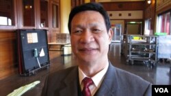 台灣觀光導游協會理事長 伍永益。 