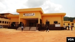 Vue du tribunal de grande instance de Bangui, le 16 octobre 2017. (VOA/Freeman Sipila)