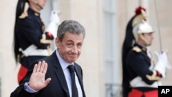 Nicolas Sarkozy, antigo Presidente francês (Foto de Arquivo)