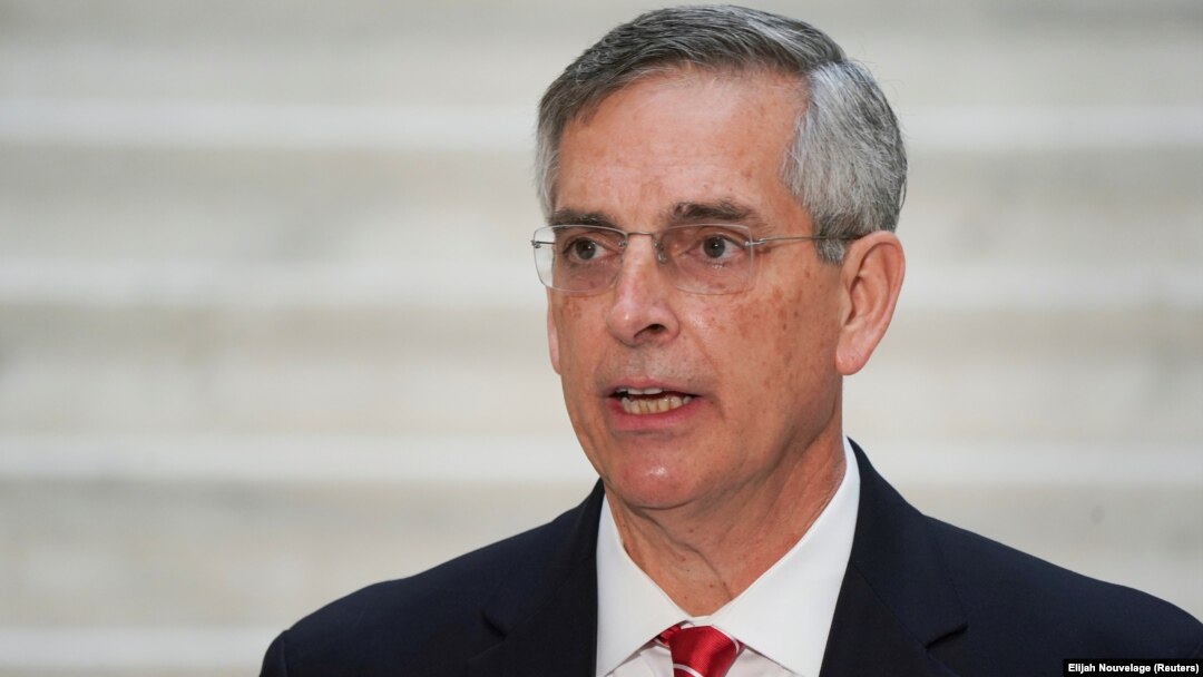 „Nisam smatrao da bi bilo prikladno razgovarati sa predsednikom - ali je on insistirao", rekao je državni sekretar Džordžije za Ej-Bi-Si. (Foto: REUTERS/Elijah Nouvelage)