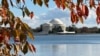 The Thomas Jefferson Memorial is seen in Washington, DC, on November 11, 2024.