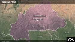 Carte du Burkina Faso