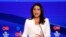 Democratic presidential candidate Rep. Tulsi Gabbard, D-Hawaii, participates in a Democratic presidential primary debate hosted by CNN/New York Times at Otterbein University, Oct. 15, 2019.