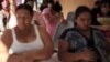 Pregnant women wait to be attended at the Women National Hospital in San Salvador, El Salvador, Jan. 29, 2016. 