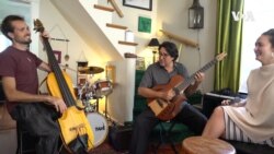 VOA英语视频: 新奥尔良爵士乐父女以琴韵歌声欢度父亲节