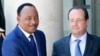 Shugaban Nijer Mahamadou Issoufou da Shugaban Faransa Francois Hollande 