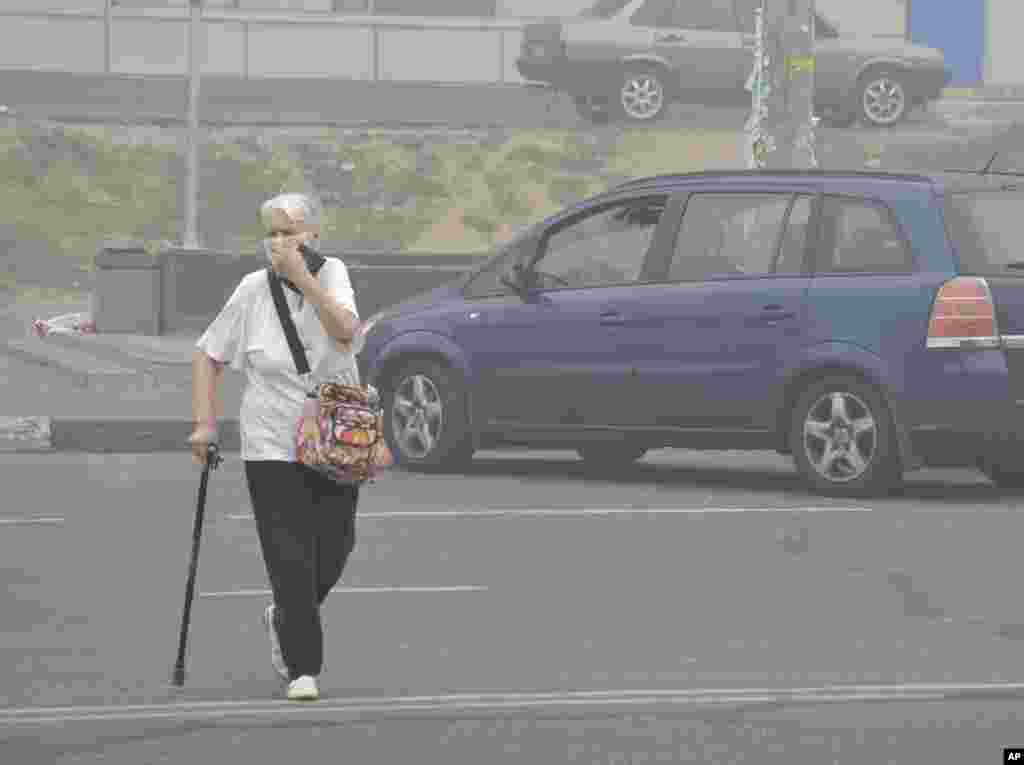 Moscow Struggles With Summer Smog