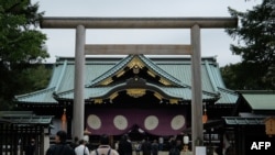 资料照：日本东京靖国神社。