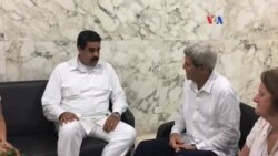 Trascendental encuentro entre John Kerry y Nicolás Maduro
