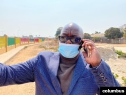 Michael Chideme, the spokesman for the City of Harare says Zimbabwe’s capital is failing to get adequate foreign currency needed to import $3 million worth of water treating chemicals every month, Aug. 20, 2020. (Columbus Mavhunga/VOA)