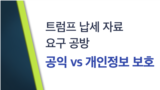 [클릭! 글로벌 이슈] 트럼프 납세 자료 요구 공방: 공익 우선 vs 개인정보 보호 