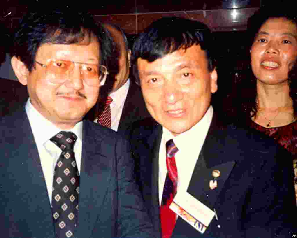 1992年7月采访时任中国国家主席扬尚昆之子扬绍铭