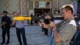 نمایشگاه لوازم و تجهیزات پلیسی، ایمنی و امنیتی در مصلای تهران.<br />
عکس: محمد حسن&zwnj;زاده