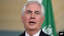 Menlu AS Rex Tillerson (foto: dok).