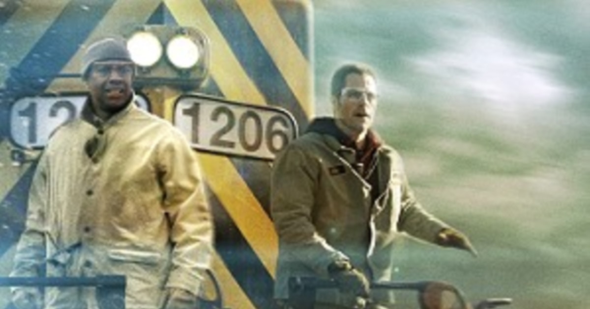 Person Racing A Train Railroad Men Race to Stop Runaway Train in 'Unstoppable'