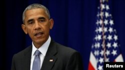 Tổng thống Hoa Kỳ Barack Obama nói luật này sẽ làm cho người Mỹ ở nước ngoài có nguy cơ bị kiện tụng. (Ảnh tư liệu)