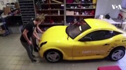 Электромобиль из мусора