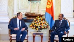 Russian Foreign Minister Lavrov meets with Eritrean President Afwerki in Asmara