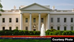FILE - The White House as seen from Pennsylvania Avenue. 