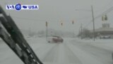 VOA60 America - Wintry Storm Ices Roads Across Much of US Southeast