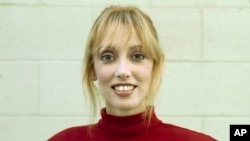 Shelley Duvall, en esta foto del 27 de octubre de 1983 en Los Ángeles. Duvall, cuya presencia cautivadora y con los ojos muy abiertos fue un pilar de las películas de Robert Altman y quien coprotagonizó "El resplandor" de Stanley Kubrick, falleció a los 75 años.