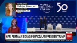 Laporan VOA untuk CNN Indonesia: Hari Pertama Sidang Pemakzulan Trump