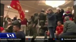 Ndërkombëtarët dënojnë sulmin ndaj parlamentit të Maqedonisë