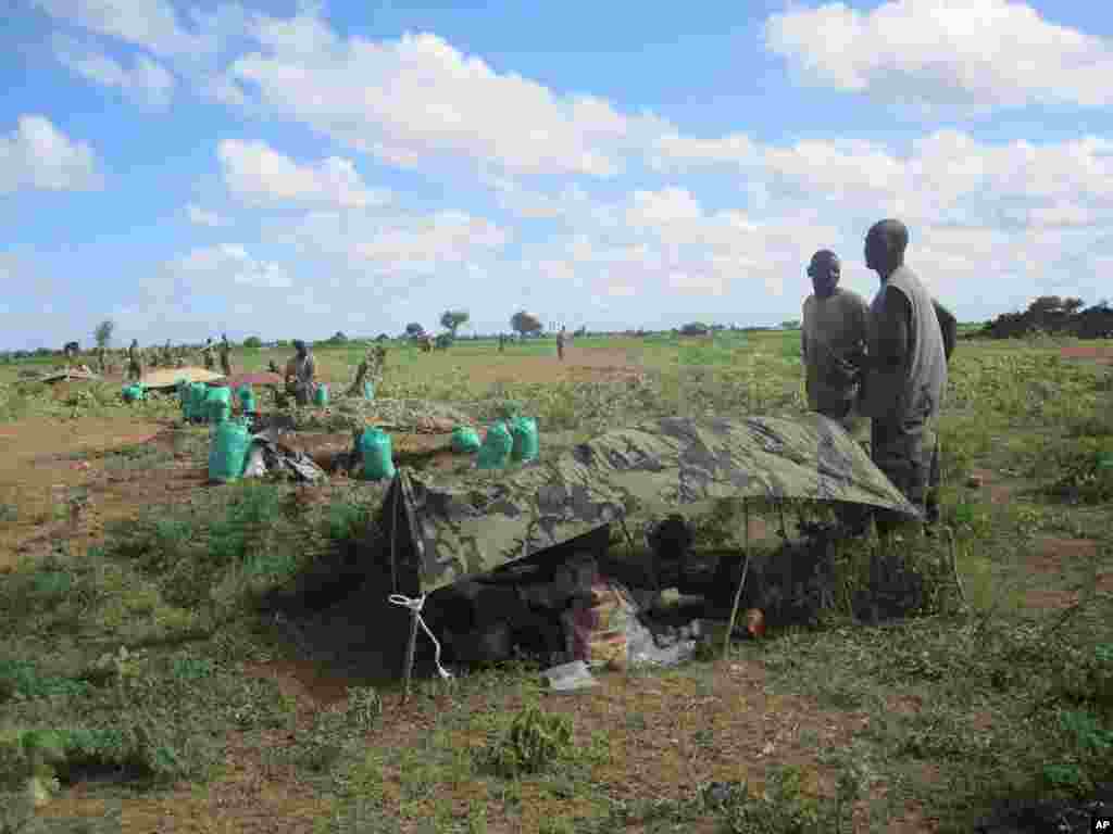 Ciidamada AMISOM ee ku sugan Afgooye