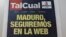 Una foto del periódico TalCual con el titular “Maduro, seguiremos en la web”, es mostrada en Caracas, Venezuela, el jueves  2 de noviembre de 2017.