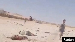 Лагерь военной подготовки в провинции Шабва, Йемен,  после ракетного обстрела. 19 октября 2026 г.