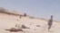 Лагерь военной подготовки в провинции Шабва, Йемен,  после ракетного обстрела. 19 октября 2026 г.