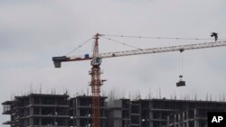 인도의 건설 공사 현장