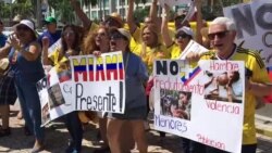 Marcha contra la corrupción en Colombia se da cita en Miami