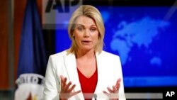 La vocera del Departamento de Estado, Heather Nauert, expresó la preocupación del gobierno de EE.UU. por las acciones del Consejo Nacional Electoral de Venezuela que cuestionan la equidad del proceso electoral.