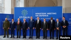 G7 Defence Ministers meeting in Naples