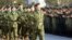 日本自衛隊2005年訓練資料照。