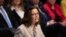 Gina Haspel, nominada del presidente Donald Trump para dirigir la Agencia Central de Inteligencia, testifica en su audiencia de confirmación ante el Comité de Inteligencia del Senado. May 9, 2018.

