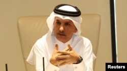 Menteri Keuangan Qatar Ali Sherif al-Emadi di Doha, Qatar (Foto: dok).