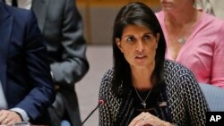 La embajadora de EE.UU. ante la ONU, Nikki Haley, dice que Irán debe ser responsabilizado por el cumplimiento del acuerdo nuclear.