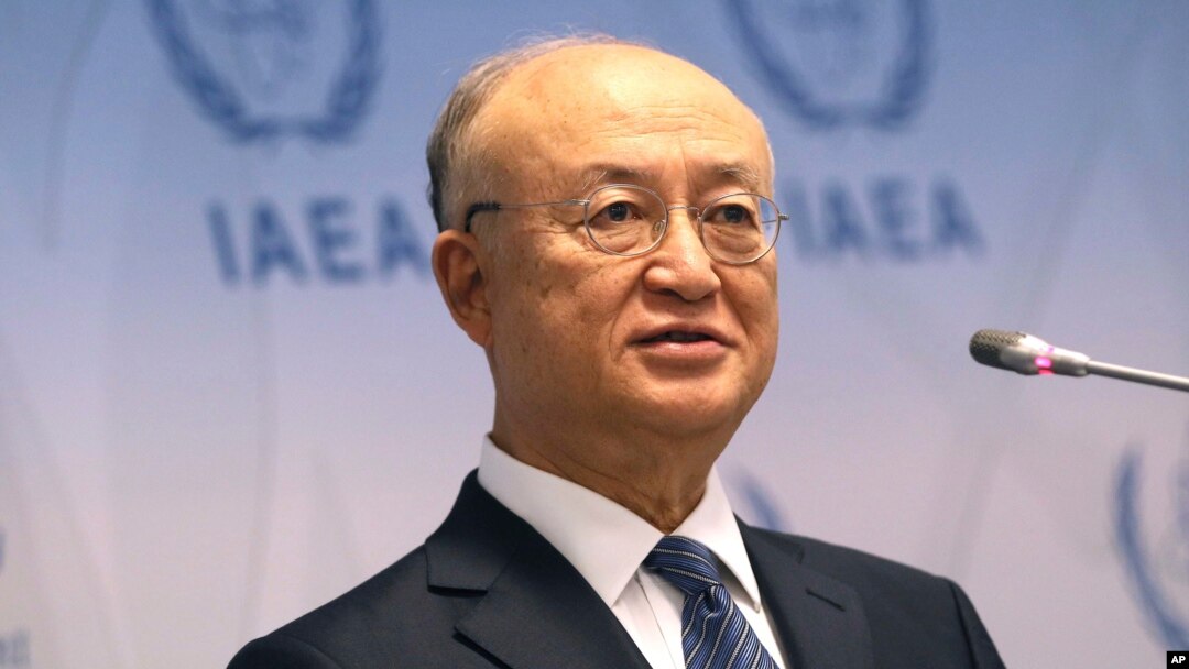 Direktur Jenderal Badan Energi Atom Internasional (IAEA), Yukiya Amano 