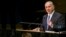 Israel's Prime Minister Benjamin Netanyahu addresses the 69th United Nations General Assembly at the U.N. headquarters in New York, Sept. 29, 2014.