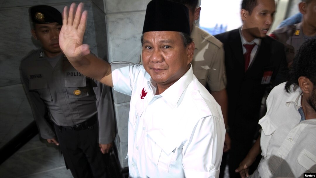 Ketua Umum Partai Gerakan Indonesia Raya (Gerindra), Prabowo Subianto (foto: dok). 