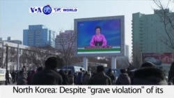 VOA60 World - North Korea's 'Successful' Hydrogen Bomb Test Met with Skepticism