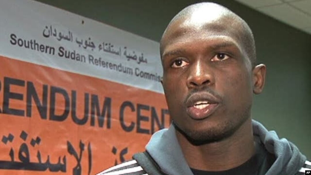 NBA star Luol Deng